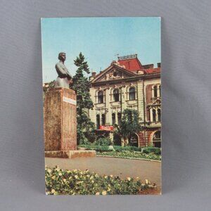 Vintage Postcard - Olga Hoblansky Monument Cherkasy - RY